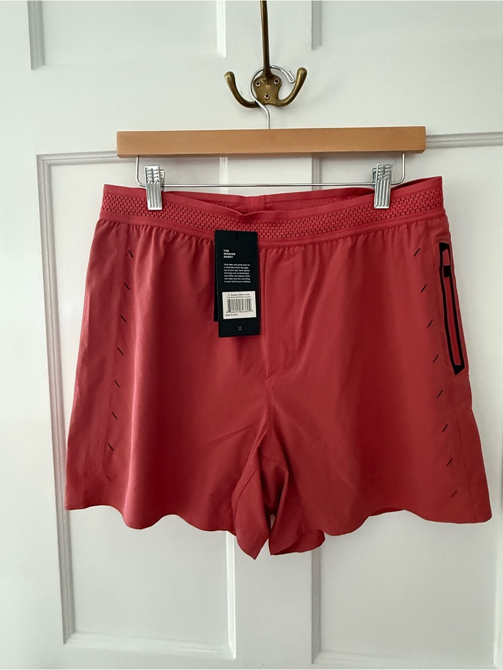 Ten Thousand Session Shorts 5” Unlined Gravel Rose NWT Large L